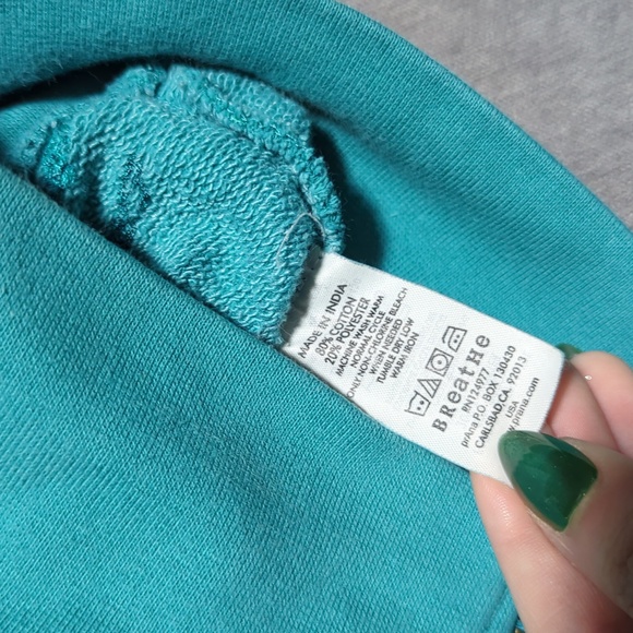 Prana Embroidered Full Zip Jacket sz medium - Picture 6 of 7